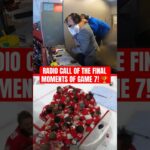 Cats fans will be listening to this moment forever. 🫡