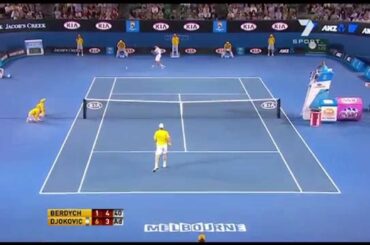 Australian Open 2011 QF Novak Djokovic vs Tomas Berdych highlights [HD]