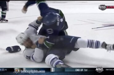 Phil Kessel vs Alexandre Burrows Nov 2, 2013