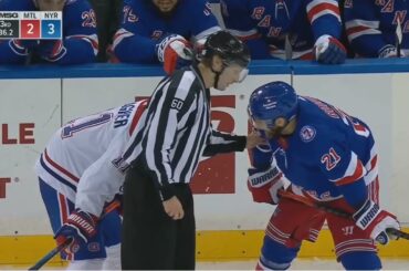 Canadiens Brendan Gallagher Sucker Punches Rangers Barclay Goodrow During Montreal's 12th Loss