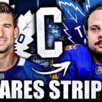 HUGE REPORT: MAPLE LEAFS STRIPPING JOHN TAVARES OF THE CAPTAINCY + AUSTON MATTHEWS NEW CAPTAIN