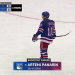 Artemi Panarin scores game deciding shootout vs Islanders and Sorokin (12 apr 2024)