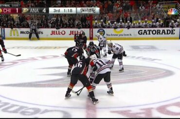 Last 2:30 mins of 3rd, Jakob Silfverberg EN goal 4-1 Chicago Blackhawks vs Anaheim Ducks May 17 2015