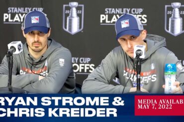 New York Rangers: Ryan Strome & Chris Kreider Postgame Media Availability | May 7, 2022