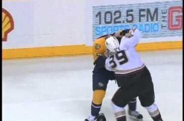 Corey Perry's slash of Jordin Tootoo