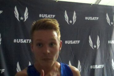 Drew Hunter Says He's a 5k Runner But First He Has To Learn How to Run 1500