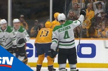 Miro Heiskanen Beats Pekka Rinne For First Career Playoff Goal
