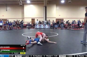 12U 67 Statlen Hughes Utah Vs Cale Ostrowski Minnesota