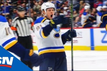 Vladimir Tarasenko Snaps 25th Goal Of Season Past Semyon Varlamov