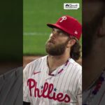 Bryce not too happy with Trea's throw 😳😳😳😂