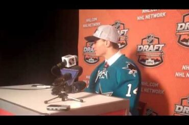 Kevin Labanc was drafted in the 6th round of the 2014 NHL Draft by the San Jose Sharks