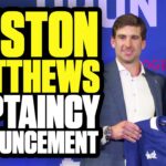 Auston Matthews Named Maple Leafs Captain | Full Press Conference