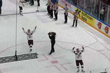 2023 IIHF ICE HOCKEY WORLD CHAMPIONSHIP | Latvia voittaa MM pronssia @ Nokia Arena, #Finland