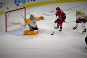 4/17/21 Jaccob Slavin Goes Bar Down For The Opening Goal Late In The First Period