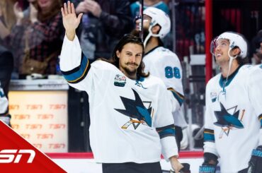 Erik Karlsson makes emotional return to Ottawa