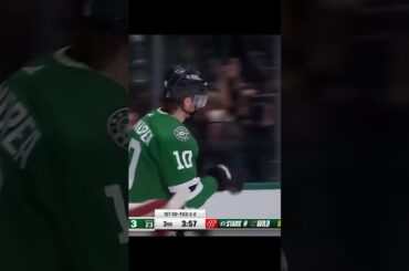 GOAL  Ty Dellandrea  Dallas Stars v Minnesota Wild  NHL  PLAY OFFS  2022 23#shorts