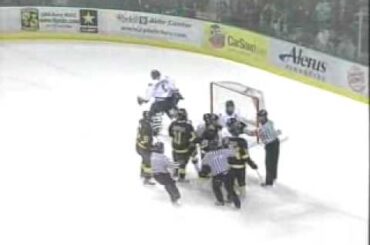 TJ Oshie Lays a BIG Hit on a Colorado College Player