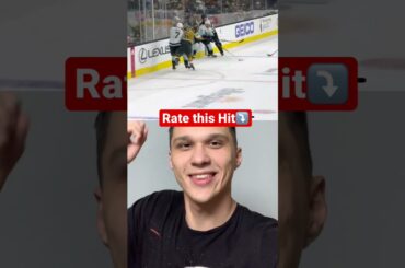 Incredible Hit from William Carrier? NHL 2021 Big Hits! #shorts