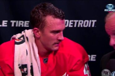 Luke Glendening first intermission interview