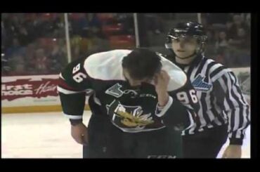 David Henley vs Timo Meier Oct 29, 2014