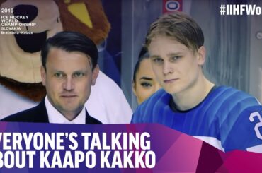 Everyone's talking about Kaapo Kakko | #IIHFWorlds 2019