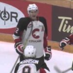 Jansen Harkins 1G vs Thunderbirds | Mar 30 2016 | WHL Playoffs