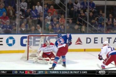 Kevin Hayes one-handed goal vs WSH (Forsberg deke) | 03/29/2015 [HD]