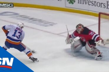 Mathew Barzal Out Of Penalty Box Dekes, Puts Puck In Back Of Net