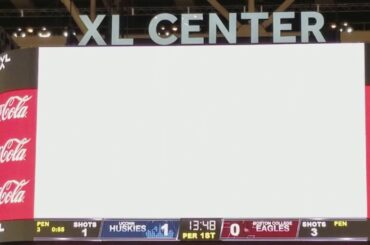 UConn shorthanded goal against BC