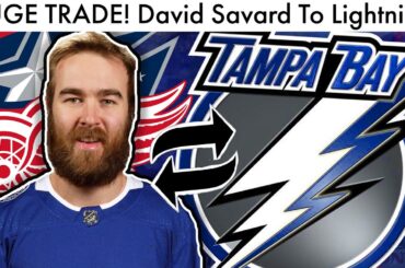 HUGE TRADE! DAVID SAVARD TRADED TO LIGHTNING! (Blue Jackets NHL Trade Deadline Rumors & Live Stream)
