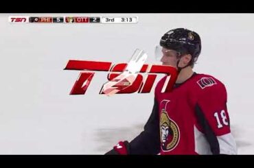 Ryan Dzingel Goal vs PHI 02-24-2018