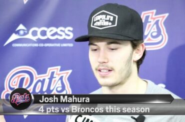 Pats Expect Tough Series with Swift Current in Round 2