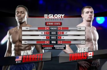GLORY 48: Wayne Barrett vs. Robert Thomas (Tournament Semi Finals) - FULL FIGHT