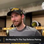 Marcus Pettersson on Moving to Penguins Top Defense Pair