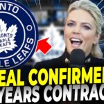 PUMP! NHL CONFIRMS NEW SIGNING! SUPERSTAR! TORONTO MAPLE LEAFS NEWS!