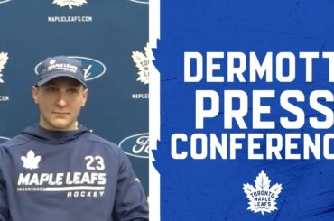 Travis Dermott Maple Leafs Practice | December 28, 2021
