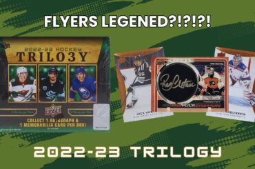 FLYERS LEGEND!?!?!...2022-23 Upper Deck Trilogy Hockey Hobby Box Opening!!
