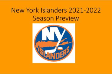New York Islanders 2021-2022 season preview