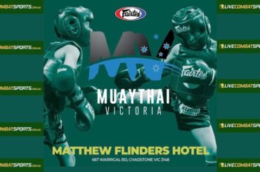 MUAY THAI VICTORIA - March 2024 - F2 - Zac Omeara vs Max Jones