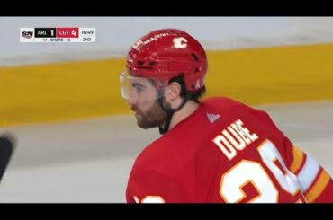 Dillon Dube 4-1 Goal vs Arizona Coyotes | April 16 2022