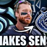 THIS TRADE MAKES SO MUCH SENSE FOR THE VANCOUVER CANUCKS… (Adam Larsson From Seattle Kraken?)