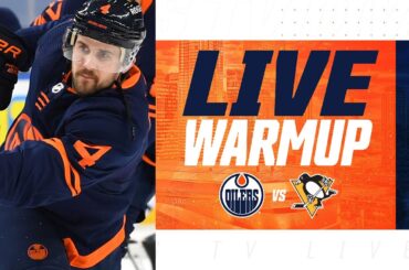 ARCHIVE | Pre-Game Warmup - Oilers vs Penguins