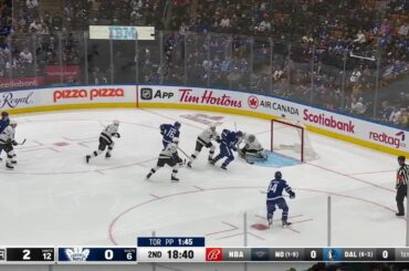 Jonathan Quick with a Goalie Save vs. Toronto Maple Leafs