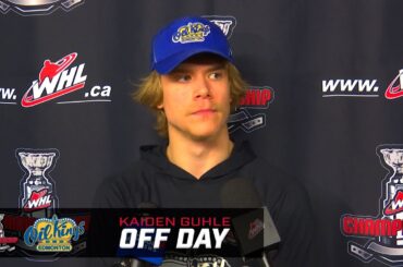 2022 WHL Championship Off Day Media: Kaiden Guhle
