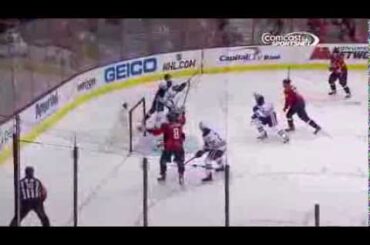 Washington Capitals score on three straight shots