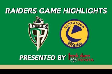 Frank Dunn Toyota Highlights: Raiders 5, Blades 2