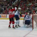 #33 Jakob Silfverberg 2nd Goal tonight (Winnipeg Jets vs Ottawa Senators Mars 17, 2013) NHL HD