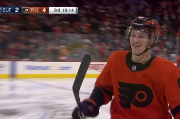 Travis Sanheim Goal - Philadelphia Flyers vs Buffalo Sabres (2/26/19)