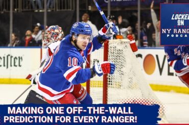 One off-the-wall prediction for EVERY Ranger! Panarin is gonna do WHAT?! HOW many points for Rempe??
