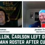 Dillon, Carlson left out of 53-man roster after cutdown